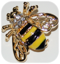 Pin Bee Large Bumble