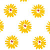 Yellow Daisies Cellophane Roll 24 x 100