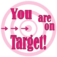 Stickers You are on Target!