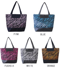 Classy Tote Bag in Zebra Print