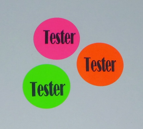 120 Tester Stickers