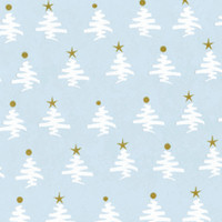 Gold and White Christmas Trees